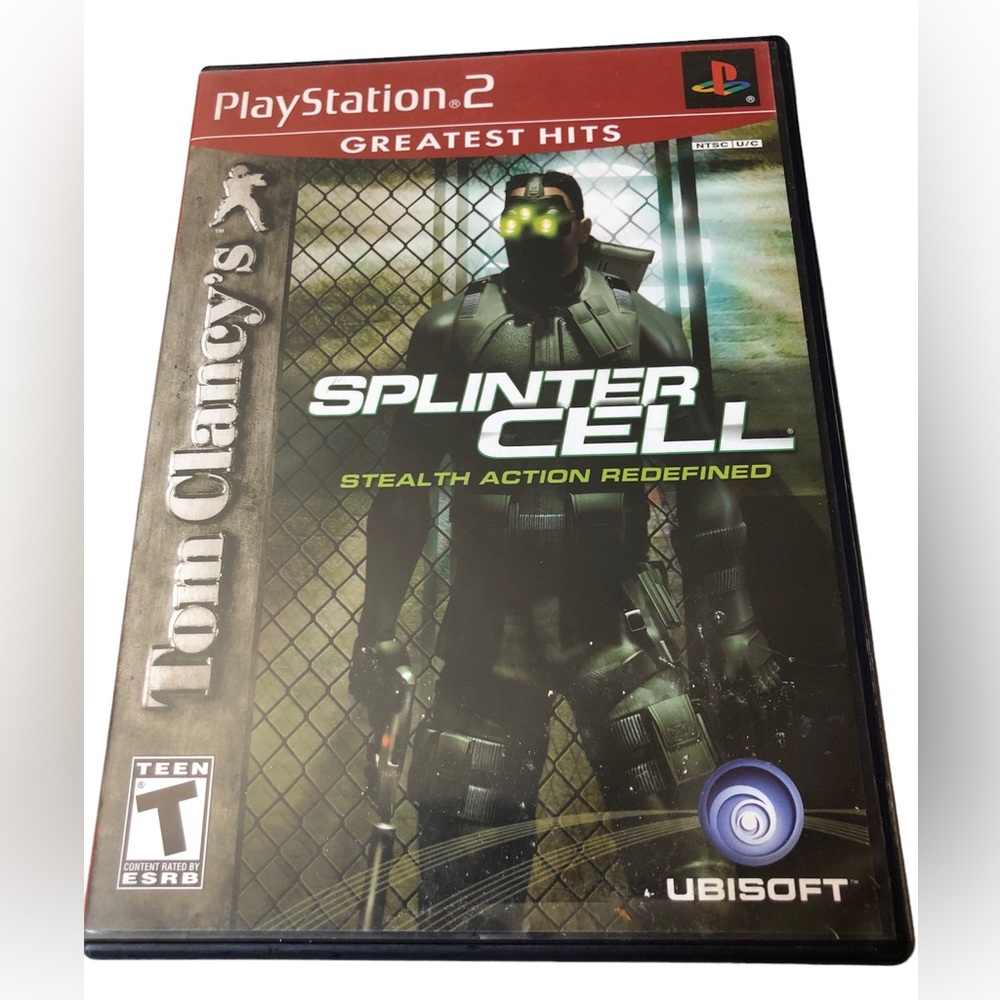 Tom Clancy's Splinter Cell Greatest Hits (Sony PlayStation 2) PS2 Tested
